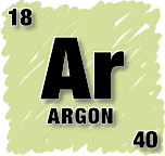 [Image:Argon Symbol Square.  Showing Symbol, Name, Atomic Number and Atomic Mass of Element]